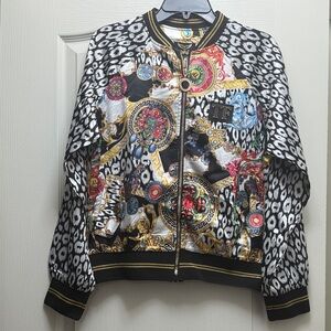 Versatile Multicolor Women's satin  Jacket